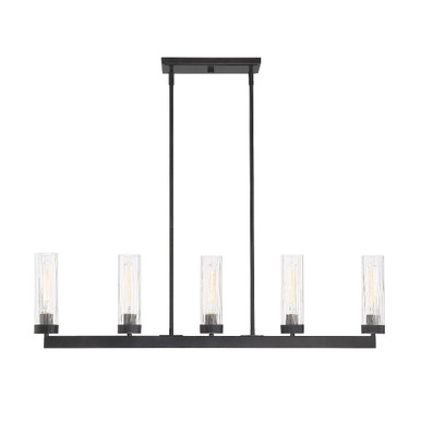 Braden 5 Light Island 11 Inch Tall and 42.5 Inch Wide by Designers Fountain - 95038-IG