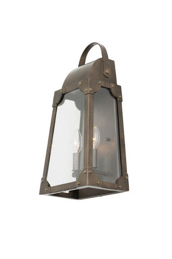 Arlington 2 Light Outdoor Wall Lantern by Kalco - 403720AGB