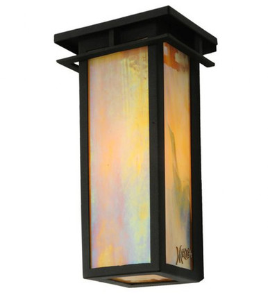 Portico Mission 1 Light Wall Sconce 11.5 x 6 Inch by Meyda Tiffany - 142020