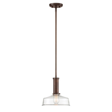 Carson 1 Light Small Pendant by Designers Fountain - 96532-scb