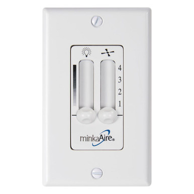 4 Speed Wall Control System by Minka Aire WC106-WH - WC106-WH