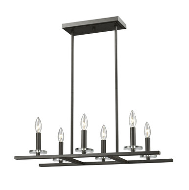 Verona 6 Light Pendant 13 Inches Wide by 4.5 Inches High by Z-Lite - 2010-6L