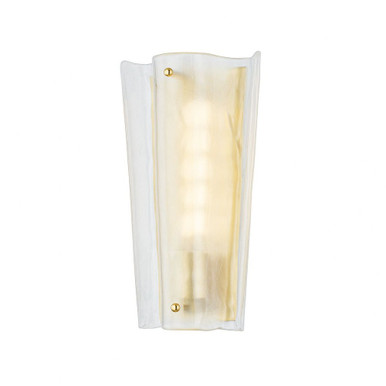 Baxford 1 Light Wall Sconce by Hudson Valley - 1314-AGB