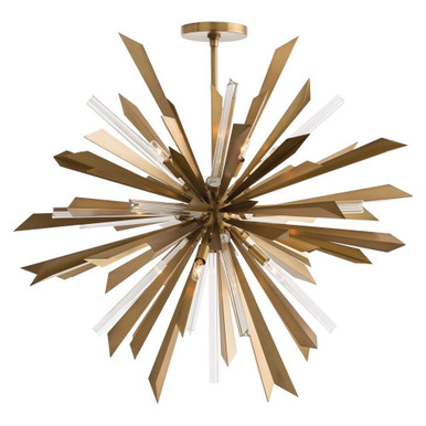 Waldorf 8 Light Oversized Chandelier by Arteriors - 89029