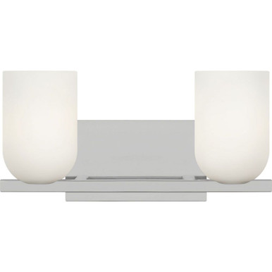 Neblina 2 Light Bath Vanity 6.25 Inch Tall X 13.25 Inch Wide by Generation - GLV1962