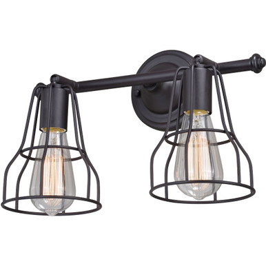 Clybourn 2 Light Vanity Light by Vaxcel - W0312