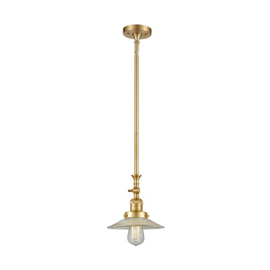 Halophane 1 Light Adjustable Mini Pendant 7.88 X 9 Inch Wide by Innovations - 206-G1
