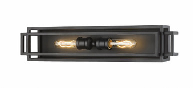 Titania Two Light Vanity Light by Z Lite - 454-2V-MB