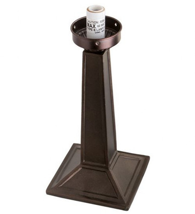 Mission One Light Table Base by Meyda Tiffany - 18101