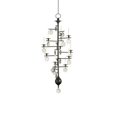 Sethos 12 Light Large Chandelier by Currey Company - 9125
