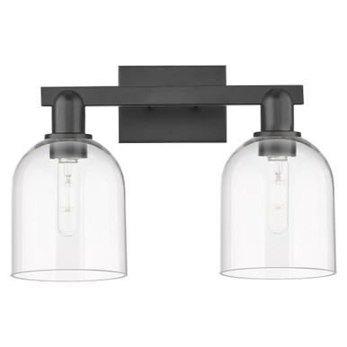 Bella 2 Light Bath Vanity 11.25 Inch Tall and 16.5 Inch Wide by Innovations - 716-2W-G558-6