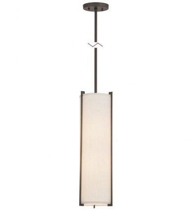 Cilindro Structure 2 Light Mini Pendant 23 x 7 Inches by Meyda Tiffany - 161058
