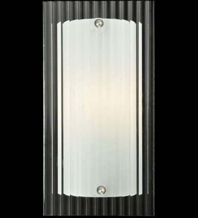 Metro Fluted 1 Light Wall Sconce 12 x 6 Inches by Meyda Tiffany - 111417