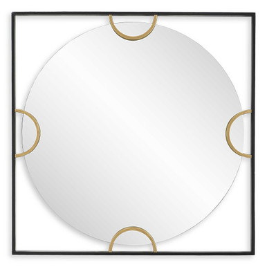 Hinson Wall Mirror 39 Inch Tall and 39 Inch Wide by Uttermost - 09958