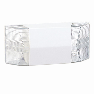 4W LED Dual Head Emergency Light with Integral Head 5.13 Inch Tall by Nora - NE-806LED