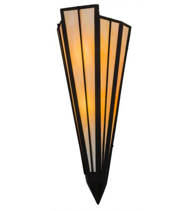 Brum 2 Light Wall Sconce 22 x 8.5 Inches by Meyda Tiffany 135522 - 135522