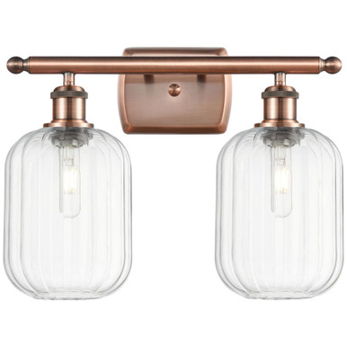 Preston 2 Light Jar Bath Vanity 12.75 Inch X 16.75 Inch by Innovations - 516-2W-G460-7