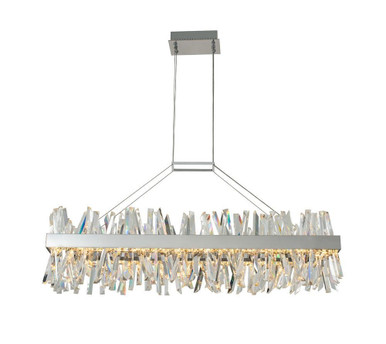 Glacier 108W LED Island In Contemporary Style 14 x 12 Inches by Allegri  - 030260