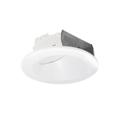 NOXAC Series 11W LED 4 Inches AC Onyx Round Wall Wash Retrofit by Nora - NOXAC-4RWTWWW