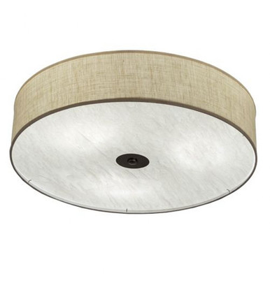 Cilindro Textrene 3 Light Flush Mount 9 x 36 In by Meyda Tiffany - 179593