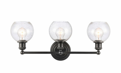 Concord 3 Light Industrial Vanity Light by Innovations - 341-3W-G12-6