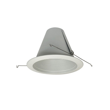 Accessory 6 Inch Air Tight Baffled Lensless Shower Trim by Nora  - NTM-726W