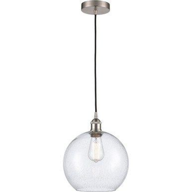 Athens 100W 1 LED Cord Mini Pendant 12 X 10 Inch Wide by Innovations - 616-1P-G12-10-LED