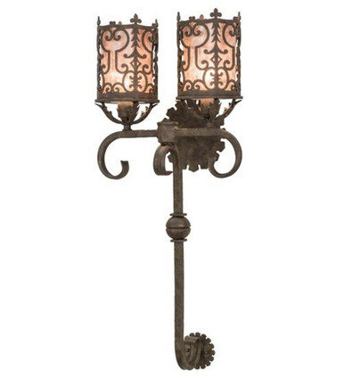Oskar 2 Light Wall Sconce 36 x 16 Inches by Meyda Tiffany - 155181