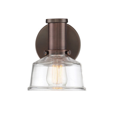 Carson 1 Light Wall Sconce by Designers Fountain - 96501-scb