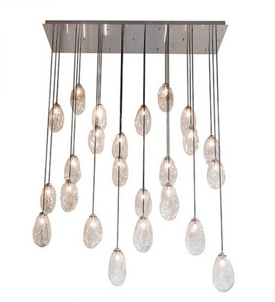 Celine 360W 24 LED Cascading Pendant 15 x 6.5 Inches by Meyda Tiffany - 263357