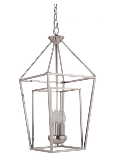 Hudson 4 Light Mini Foyer Chandelier by Craftmade - 45834