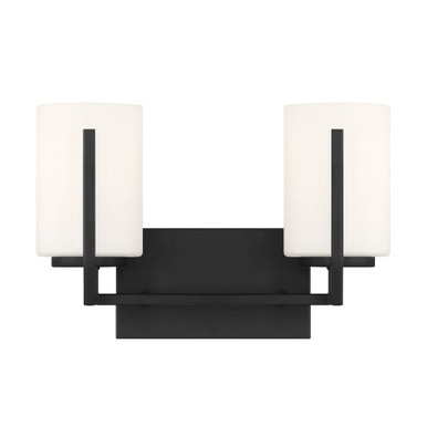 Cambria 2 Light Vanity Light by Designers Fountain - D258M-2B-MB
