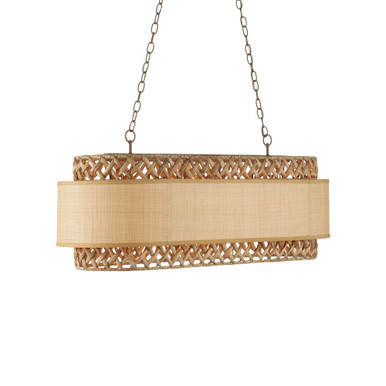 Isola 6 Light Oversized Chandelier by Currey Company - 9000-0927