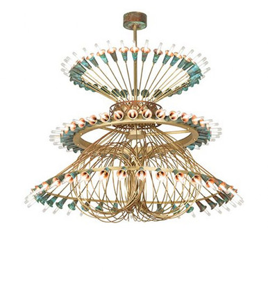 Coyle 432W 108 LED Chandelier 60 x 60 Inches Wide by Meyda Tiffany - 271097