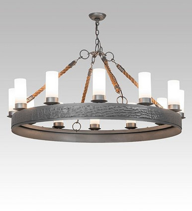 Costello Ring 12 Light Chandelier 30 x 50 Inches Wide by Meyda Tiffany - 267366