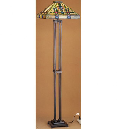 Prairie Wheat 2 Light Floor Lamp by Meyda Tiffany - 28326