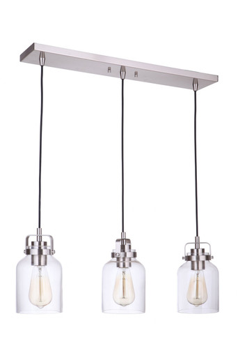 Foxwood 3 Light Mini Pendant by Craftmade - 53693