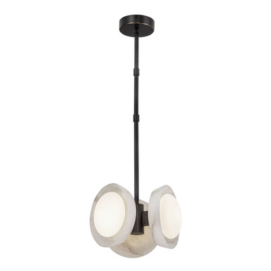 Alonso 13W LED Light Medium Pendant by Alora - PD320313