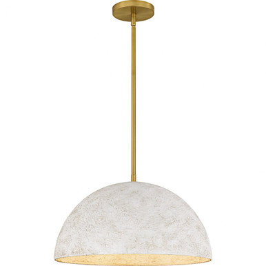 Portia 3 Light Pendant 10 Inch Tall and 17.75 Inch Wide by Quoizel - QP6768BRG