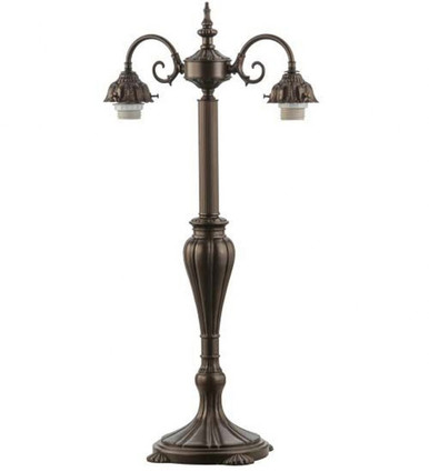28 Inch H 2 Lt Table Base by Meyda Tiffany - 147733