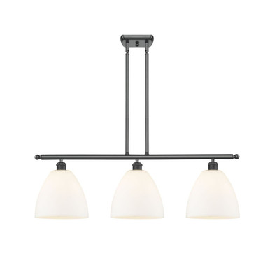Bristol 3 Light Stem Hung Island 12 Inch Tall X 36 Inch Wide by Innovations - 516-3I-GBD-9