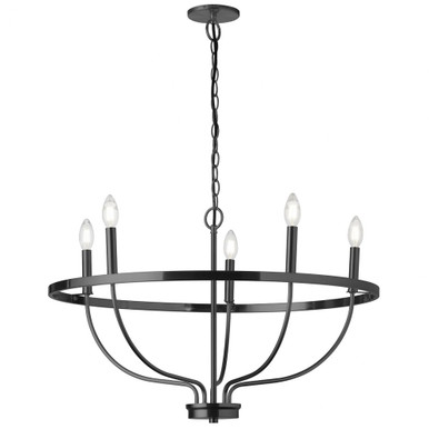 Cesar 5 Light Large Chandelier by Dainolite - CSR-295C