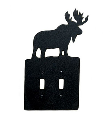 Moose Double Switch Plate by Meyda Tiffany 22378 - 22378
