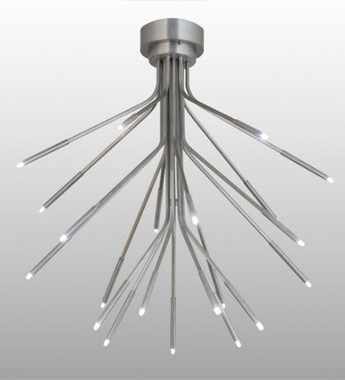 Galassia 21 Light Flush Mount 28 x 28 In by Meyda Tiffany - 165278