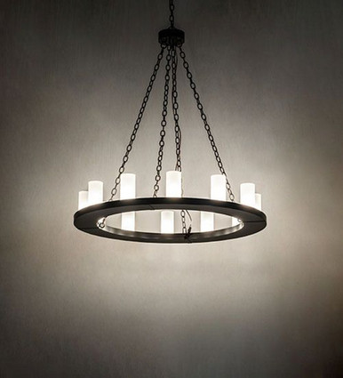 Loxley 144W 12 LED Chandelier 50 x 42 Inches Wide by Meyda Tiffany - 272421
