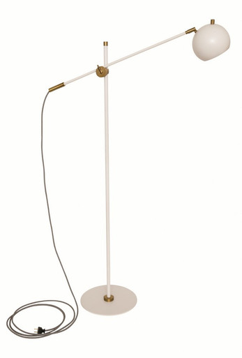 Orwell 11W 1 LED Floor Lamp 59 x 31.5 Inches by House of Troy - OR700-BLKSN