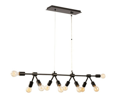 Union 10 Light Mini Island Chandelier by Kalco - 512361