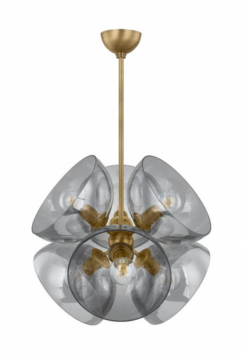 Salix 6 Light Large Pendant by Troy - F1522-PBR