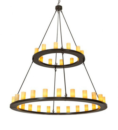 Loxley 36 Light 2 Tier Chandelier 93 x 72 Inch by Meyda Tiffany 222247 - 222247
