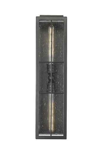 Jaxson 2 Light Outdoor Wall Sconce 23.5 Inch and 6 Inch Wide by Millennium - 10812-PBK
